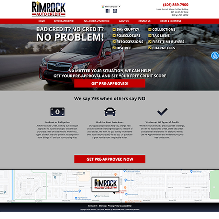 Rimrock Auto Credit