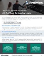 Bankruptcy Leads Product Sheet
