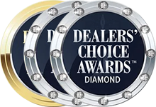 One Gold and 2 Diamond Dealer Choice Awards