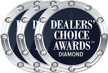 3 Diamond Dealer Choice Awards