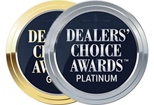 One Platinum and1 Gold Dealer Choice Awards