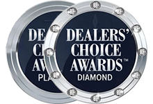 One Platinum and 1 Diamond Dealer Choice Awards