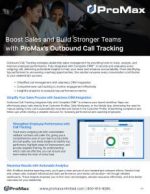Outbound Call Tracking Product Sheet